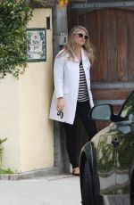 ALI LARTER Leaves Walther School in West Hollywood