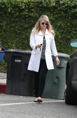 ALI LARTER Leaves Walther School in West Hollywood