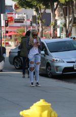 AMANDA BYNES in Ripped Jeans Out and About in West Hollywood