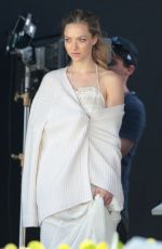 AMANDA SEYFRIED in Swimsuit on the Set of a Photoshoot in Miami