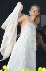 AMANDA SEYFRIED in Swimsuit on the Set of a Photoshoot in Miami