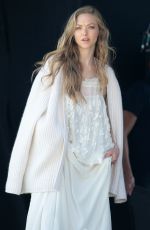 AMANDA SEYFRIED in Swimsuit on the Set of a Photoshoot in Miami