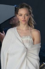AMANDA SEYFRIED in Swimsuit on the Set of a Photoshoot in Miami