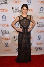 AMBER MONTANA at 2015 NAACP Image Awards in Pasadena