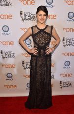 AMBER MONTANA at 2015 NAACP Image Awards in Pasadena
