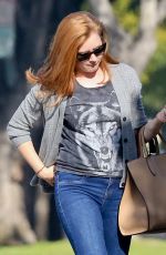 AMY ADAMS in Jeans Out in Beverly Hills 0502