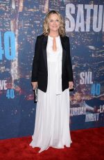 AMY POEHLER at SNL 40th Anniversary Celebration in New York