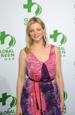 AMY SMART at Global Green USA Pre-oscar Party in Hollywood