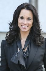 ANDREA MCLEAN Leaves ITV Studios in London 0502