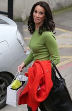 ANDREA MCLEAN Leaves ITV Studios in London 1202