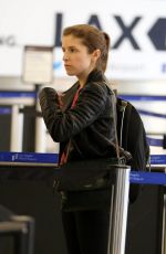 ANNA KENDRICK at Los Angeles International Airport 1802