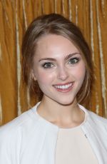 ANNSOPHIA ROBB at Alice + Olivia by Stacey Bendet Fashion Show in New York