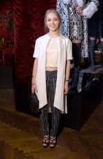 ANNSOPHIA ROBB at Alice + Olivia by Stacey Bendet Fashion Show in New York