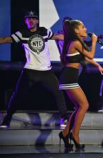 ARIANA GRANDE Performs at All-star Game in New York