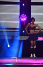 ARIANA GRANDE Performs at All-star Game in New York