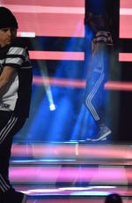 ARIANA GRANDE Performs at All-star Game in New York