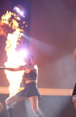 ARIANA GRANDE Performs at All-star Game in New York