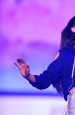 ARIANA GRANDE Performs at Honeymoon Tour Opening Night in Kansas City