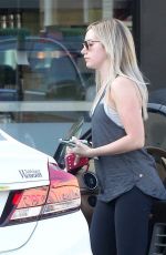 ASHLE TISDALE in Leggings Leaves Earthbar in Los Angeles 1902