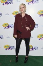 ASHLEE SIMPSON at Color Alive Launch Party in New York