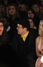 ASHLEY BENSON at Reem Acra Fashion Show in New York