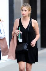 ASHLEY BENSON Out Shopping in Beverly Hills