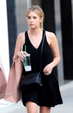 ASHLEY BENSON Out Shopping in Beverly Hills