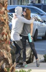 ASHLEY GREENE Arrives at a Gym in West Hollywood 1002