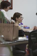 ASHLEY GREENE at a Nail Salon in Beverly Hills 0302