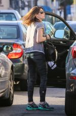 ASHLEY GREENE in Tights Out and About in West Hollywood 1002