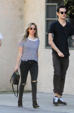 ASHLEY TISDALE and Christopher French Out and About in Los Angeles 1302