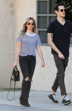 ASHLEY TISDALE and Christopher French Out and About in Los Angeles 1302