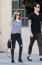 ASHLEY TISDALE and Christopher French Out and About in Los Angeles 1302