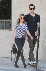ASHLEY TISDALE and Christopher French Out and About in Los Angeles 1302
