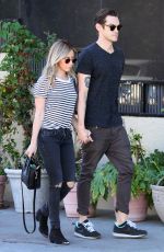 ASHLEY TISDALE and Christopher French Out and About in Los Angeles 1302