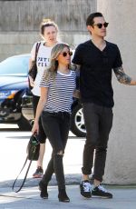 ASHLEY TISDALE and Christopher French Out and About in Los Angeles 1302