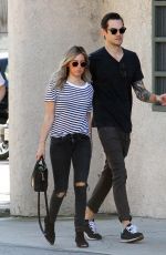 ASHLEY TISDALE and Christopher French Out and About in Los Angeles 1302