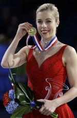ASHLEY WAGNER Wins Her Third U.S. Women