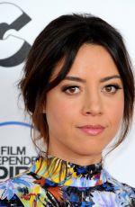 AUBREY PLAZA at 2015 Film Independent Spirit Awards in Santa Monica