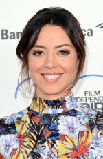 AUBREY PLAZA at 2015 Film Independent Spirit Awards in Santa Monica