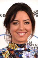 AUBREY PLAZA at 2015 Film Independent Spirit Awards in Santa Monica