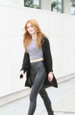 BELLA THORNE Arrives at a Photoshoot in Milk Studios in Hollywood