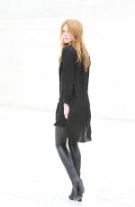 BELLA THORNE Arrives at a Photoshoot in Milk Studios in Hollywood