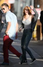 BELLA THORNE Arrives at Jimmy Kimmel Live!