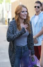 BELLA THORNE Arrives at Jimmy Kimmel Live!