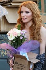 BELLA THORNE Arrives at Jimmy Kimmel Live!