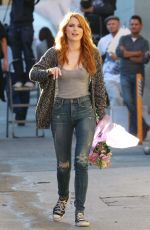 BELLA THORNE Arrives at Jimmy Kimmel Live!