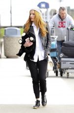 BELLA THORNE at Victoria Island Airport in Victoria