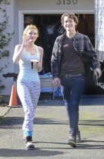 BELLA THORNE on the Set of Perfect High in Victoria