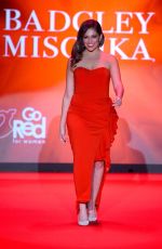 BETHANY MOTA at Go Red for Women Ded Dress Collection 2015 in New York